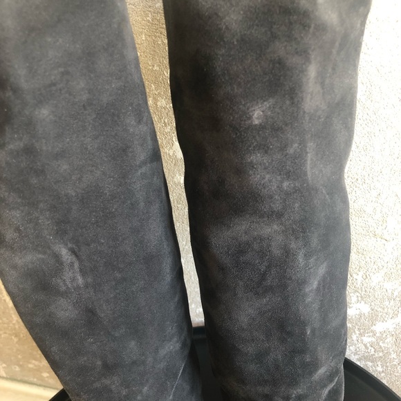 Prada sport knee-high suede moto boots - Picture 10 of 10